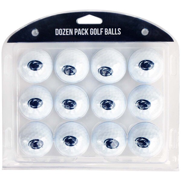 golf balls 12 pack with Penn State Athletic Logo image